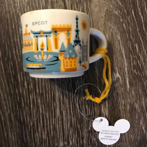 Starbucks Epcot You Are Here Ornament